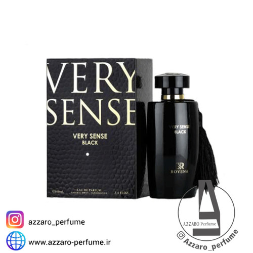 ادکلن زنانه روونا مدل وری سنس بلک حجم 100 میل-فروشگاه اینترنتی آرایشی و بهداشتی آزارو در شیراز