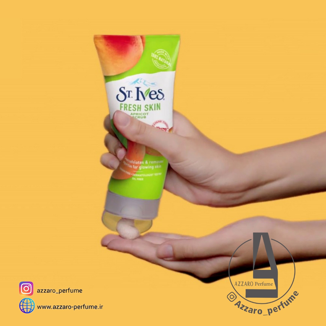 اسکراب سنت ایوز زردآلو ضدلک و جوش مدل FRESH SKIN حجم 170 میل