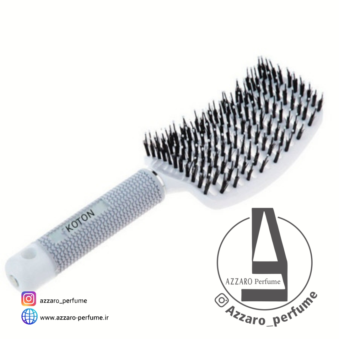 برس اکستنشن مو برند KOTON آلمان رنگ سفید-فروشگاه اینترنتی آرایشی و بهداشتی آزارو در شیراز