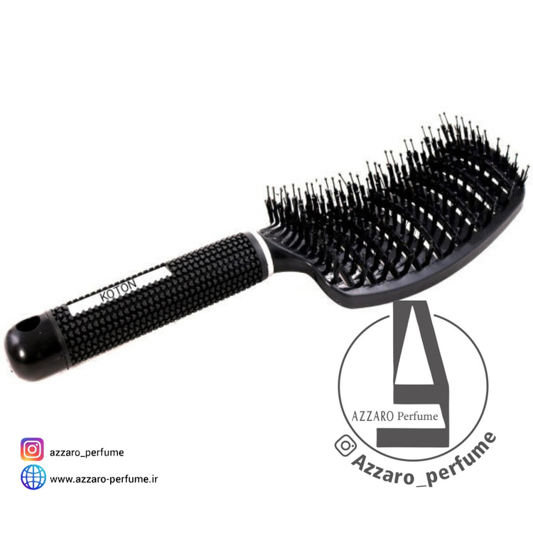 برس اکستنشن مو برند KOTON آلمان رنگ مشکی-فروشگاه اینترنتی آرایشی و بهداشتی آزارو در شیراز