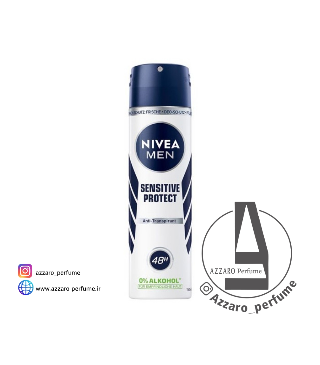 اسپری دئودورانت ضد عرق زنانه نیوا Nivea مدل Black & White Original بلک اند وایت اورجینال 200ml-فروشگاه اینترنتی آرایشی بهداشتی آزارو