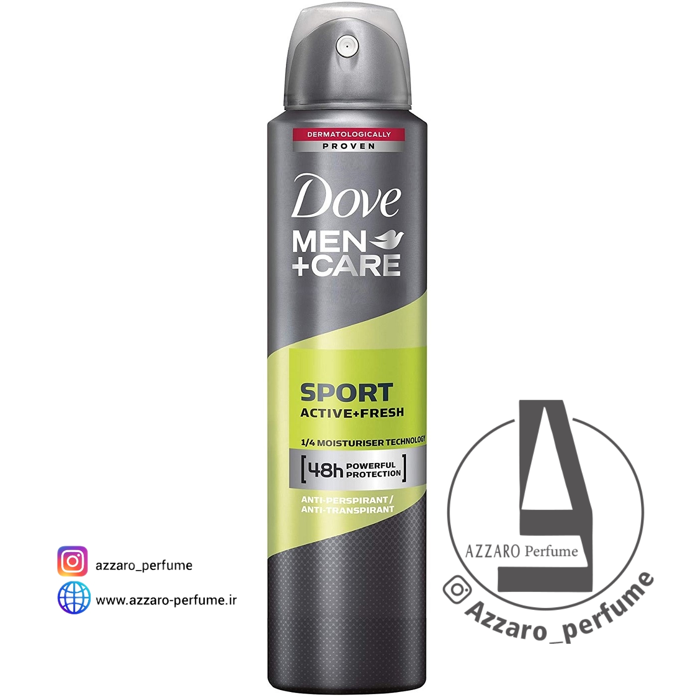 اسپری ضد تعریق آقایان داو اسپرت Dove Sport حجم 250 میلی لیتر-فروشگاه اینترنتی آرایشی بهداشتی آزارو
