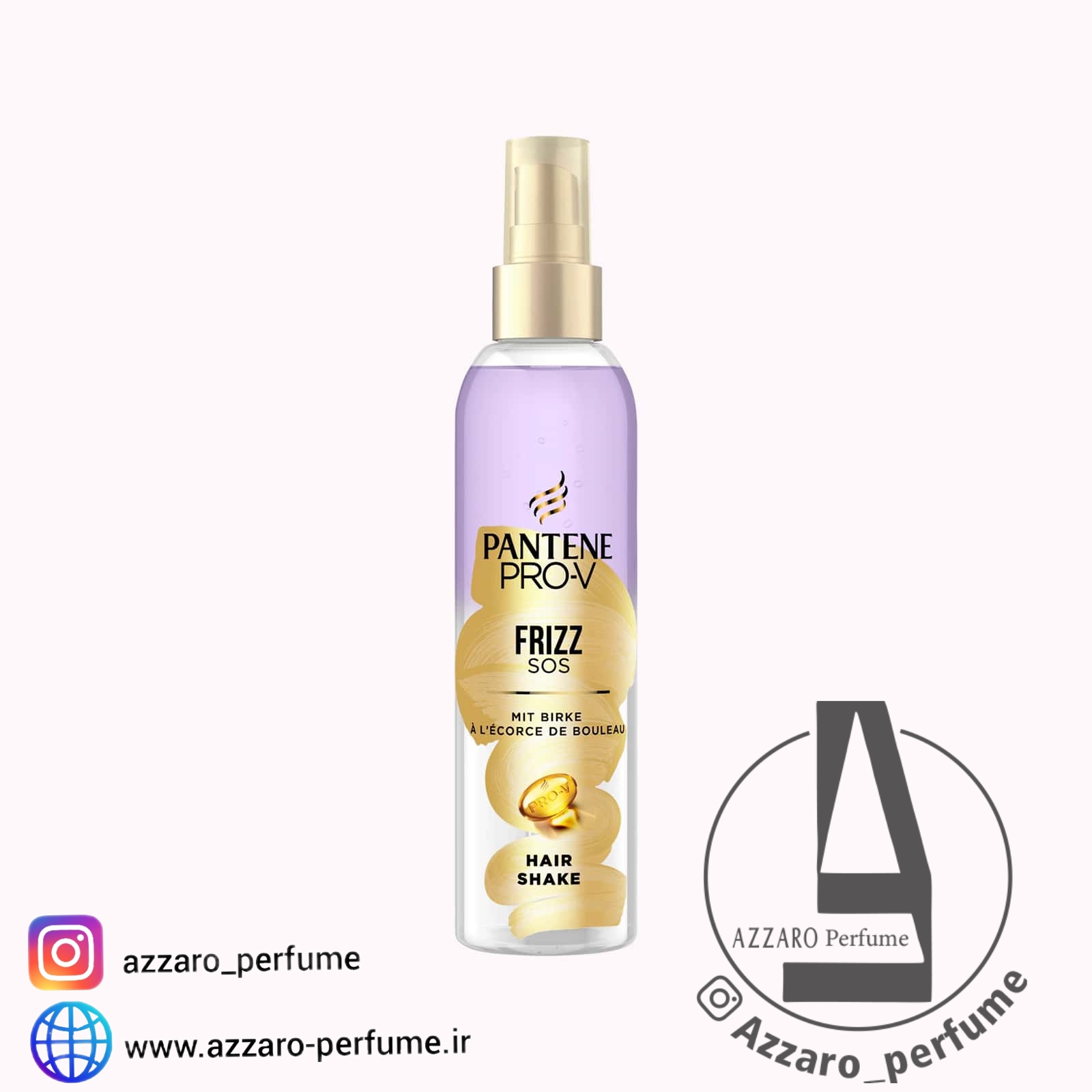 اسپری دوفاز ضد وز مو پنتن FRIZZ SOS حجم 150 میل-فروشگاه اینترنتی آرایشی و بهداشتی آزارو در شیراز