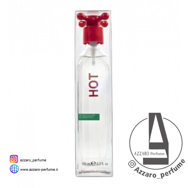 عطر ادکلن بنتون هات حجم 100میل-فروشگاه اینترنتی آرایشی و بهداشتی آزارو در شیراز