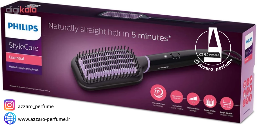 برس حرارتی فیلیپس مدل BHH880-فروشگاه اینترنتی آرایشی و بهداشتی آزارو در شیراز