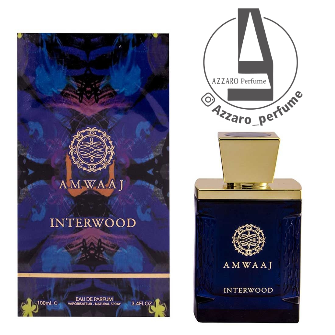 ادکلن مردانه آمواج اینترلود فراگرنس ورد آمواج اینتروود حجم 100 میل-فروشگاه اینترنتی آرایشی و بهداشتی آزارو در شیراز