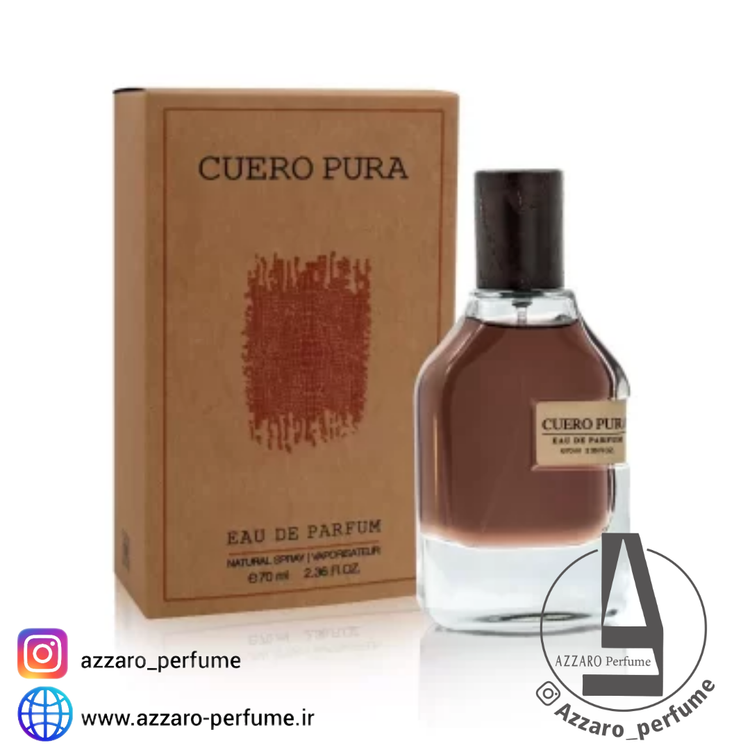 ادکلن کورو پورا فرگرانس ورد Cuero Pura حجم 70 میل-فروشگاه اینترنتی آرایشی و بهداشتی آزارو در شیراز