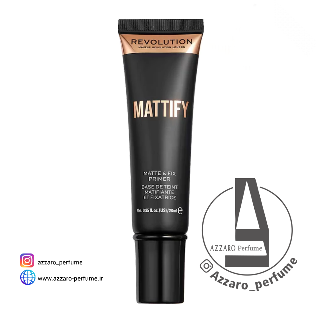 پرایمر آرایش صورت رولوشن مدل MATTIFY حجم 28 میل-فروشگاه اینترنتی آرایشی و بهداشتی آزارو در شیراز