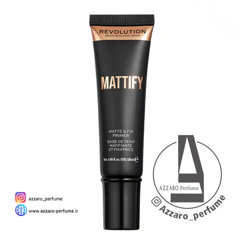 پرایمر آرایش صورت رولوشن مدل MATTIFY حجم 28 میل-فروشگاه اینترنتی آرایشی و بهداشتی آزارو در شیراز