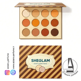 پلت سایه چشم 12 رنگ شیگلم مدل Smart Cookie اسمارت کوکی-فروشگاه اینترنتی آرایشی و بهداشتی آزارو در شیراز