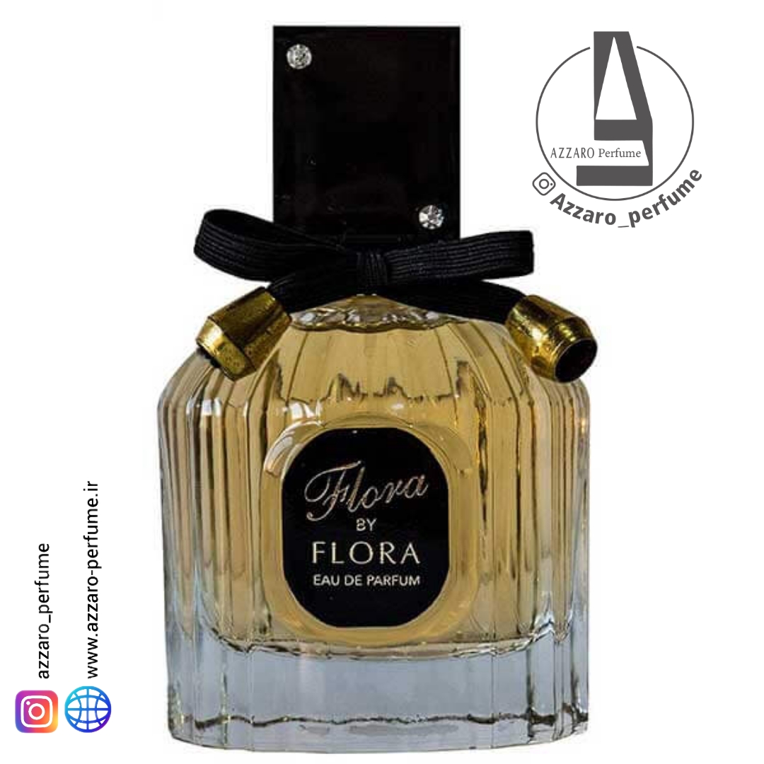 ادکلن زنانه فراگرنس مدل فلورا بای فلورا رایحه گوچی فلورا حجم 100 میل-فروشگاه اینترنتی آرایشی و بهداشتی آزارو در شیراز