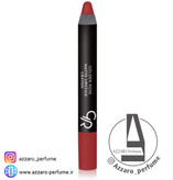 رژ لب مدادی مات گلدن رز کرایون Golden Rose Crayon شماره 9 قرمز تراکوتا-فروشگاه اینترنتی آرایشی و بهداشتی آزارو در شیراز