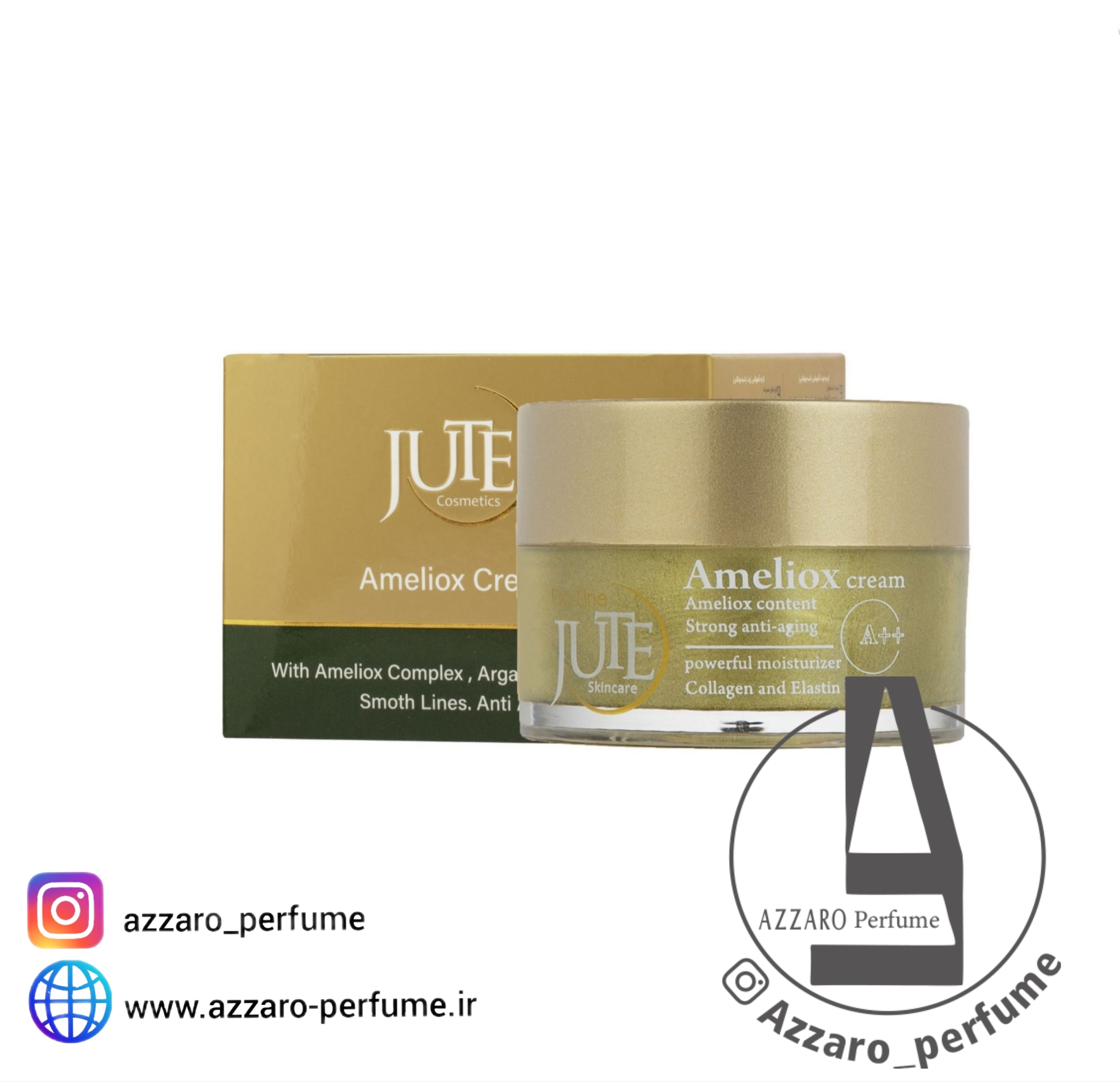 کرم ضد چروک قوی ژوت مدل آملیوکس 25ml-فروشگاه اینترنتی آرایشی و بهداشتی آزارو در شیراز