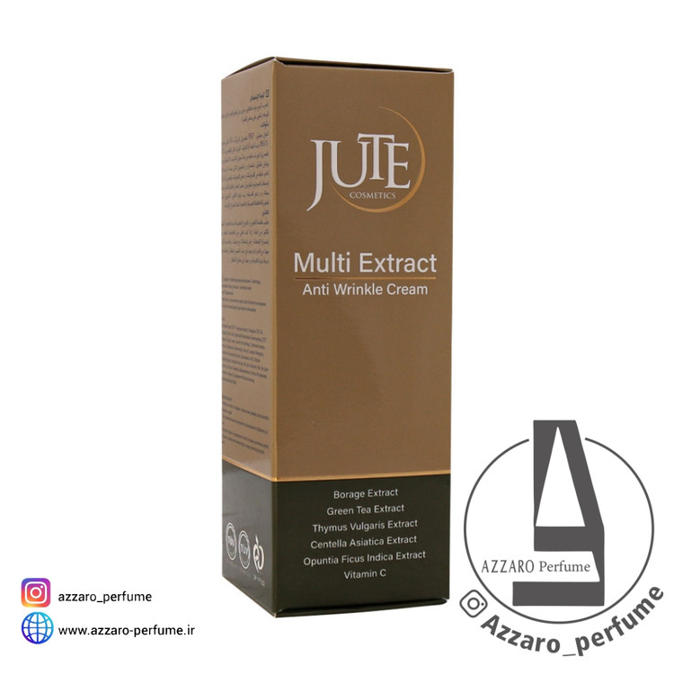 کرم ضد چروک گیاهی ژوت مدل Multi Extract حجم 50 میل-فروشگاه اینترنتی آرایشی و بهداشتی آزارو در شیراز