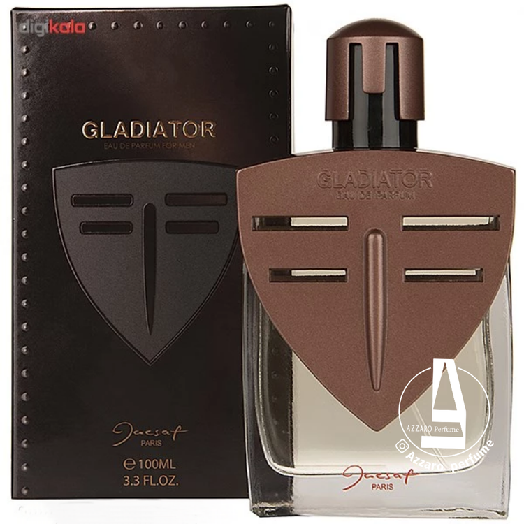 ادکلن مردانه ژک ساف مدل Gladiator حجم 100 میل-فروشگاه اینترنتی آرایشی و بهداشتی آزارو در شیراز