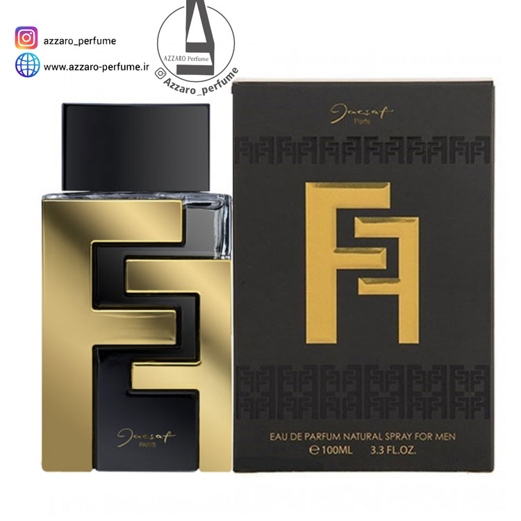 ادکلن مردانه ژک ساف افاف Jacsaf FF حجم 100 میل-فروشگاه اینترنتی آرایشی و بهداشتی آزارو در شیراز
