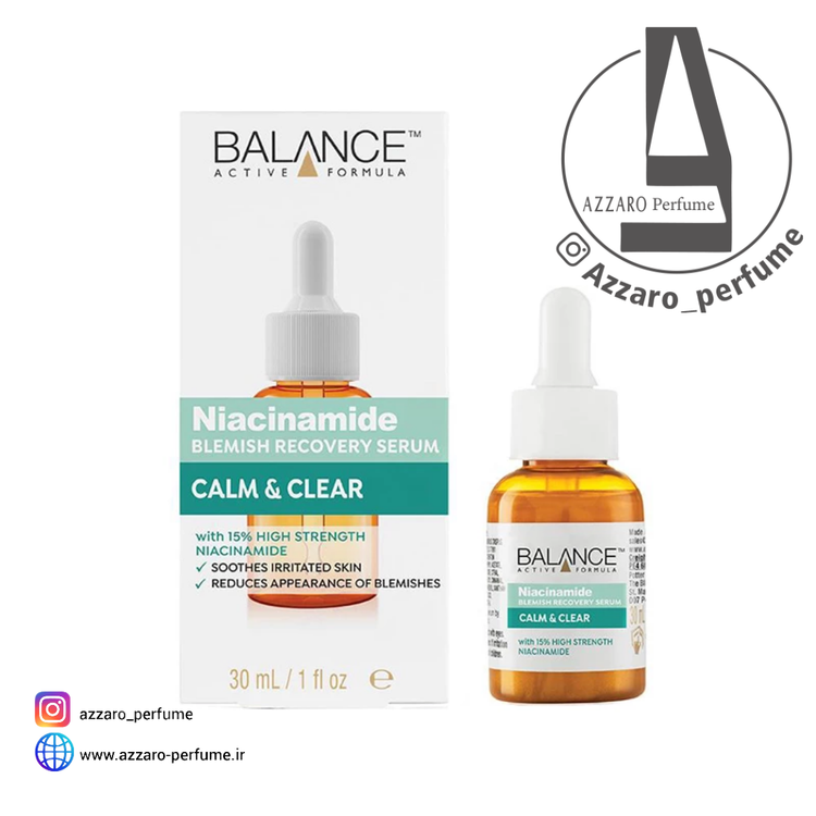 سرم پوست بالانس مدل Niacinamide حجم 30 میل-فروشگاه اینترنتی آرایشی و بهداشتی آزارو در شیراز
