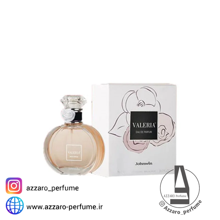 ادکلن زنانه والنتینو والنتینا سه گل جانوین والریا حجم 100 میل-فروشگاه اینترنتی آرایشی و بهداشتی آزارو در شیراز
