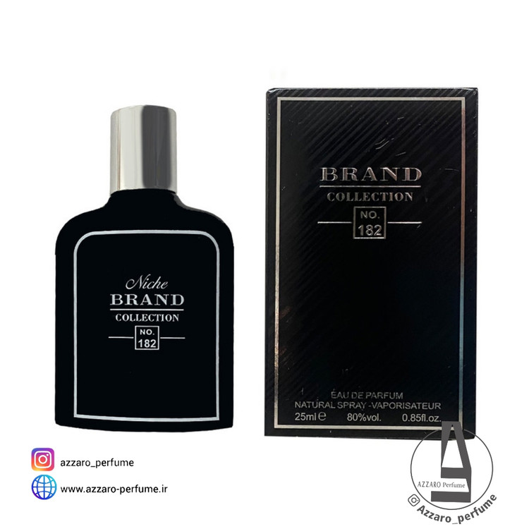 ادکلن مردانه برند کالکشن مدل 182 جگوار حجم 25 میل-فروشگاه اینترنتی آرایشی و بهداشتی آزارو در شیراز