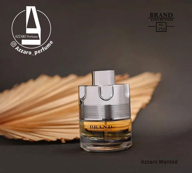 ادکلن مردانه آزارو وانتد برند کالکشن کد 250 Brand collection Azzaro Wanted حجم 25 میل-فروشگاه اینترنتی آرایشی و بهداشتی آزارو در شیراز