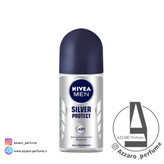 مام رول ضد تعریق مردانه نیوآ مدل سیلور پروتکت Silver Protect حجم 50 میل-فروشگاه اینترنتی آرایشی و بهداشتی آزارو در شیراز