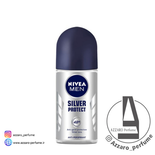مام رول ضد تعریق مردانه نیوآ مدل سیلور پروتکت Silver Protect حجم 50 میل-فروشگاه اینترنتی آرایشی و بهداشتی آزارو در شیراز