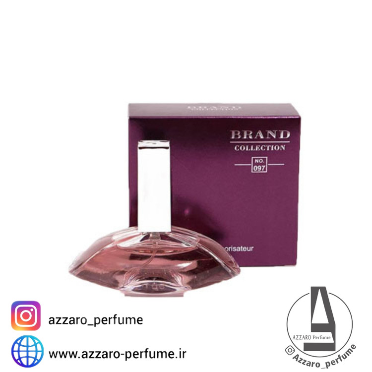ادکلن زنانه برند کالکشن مدل ایفوریا کد 097 حجم 25 میل-فروشگاه اینترنتی آرایشی و بهداشتی آزارو در شیراز