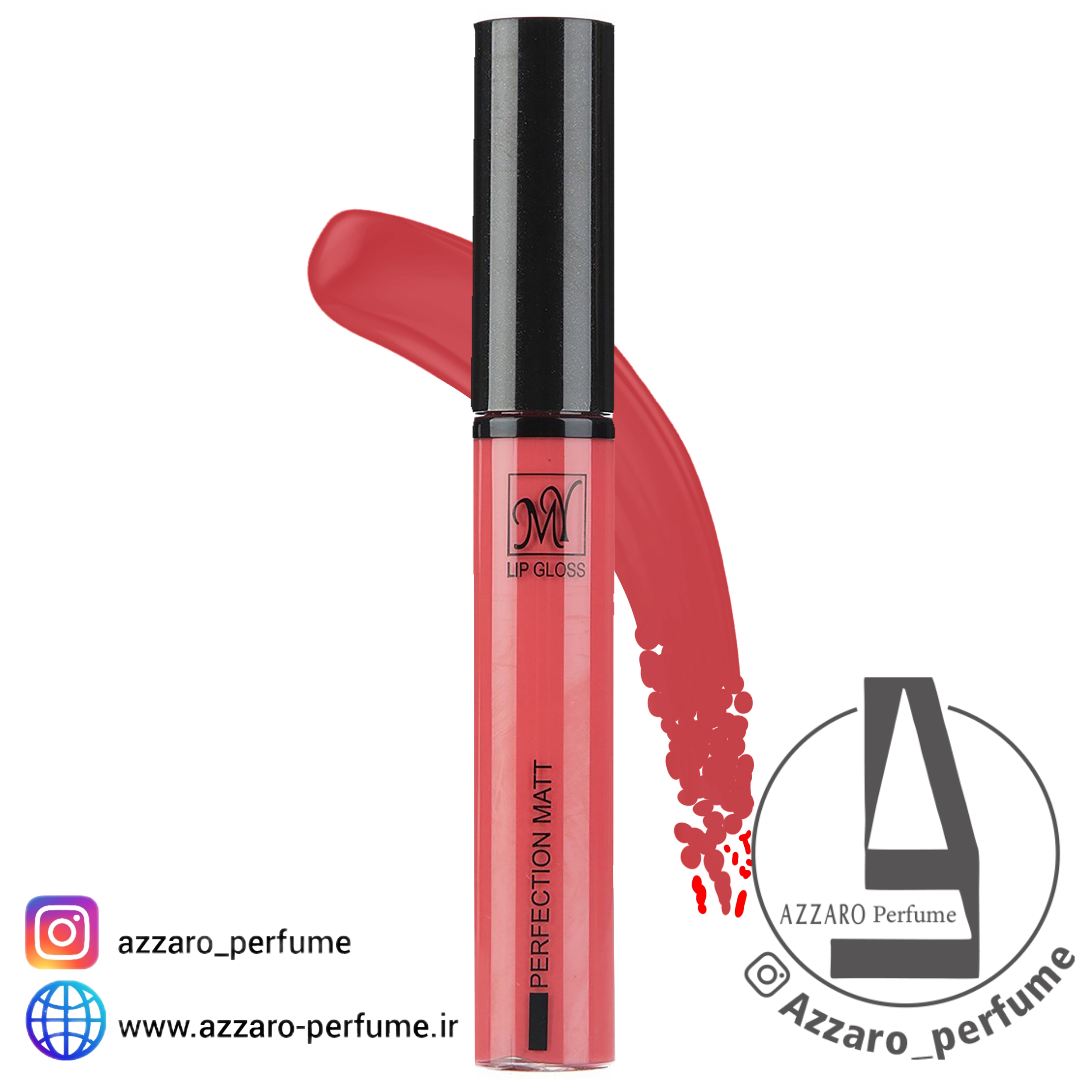 رژ لب مایع مای سری Black Diamond رنگ Pink مدل Perfection Matt شماره 06 حجم 9 میل-فروشگاه اینترنتی آرایشی و بهداشتی آزارو در شیراز