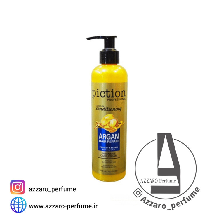 کرم موی تقویتی بدون سولفات پیکشن مدل آرگان 300 میل-فروشگاه اینترنتی آرایشی بهداشتی آزارو 