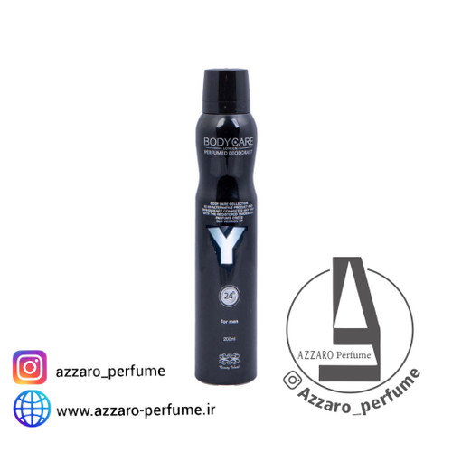 اسپری خوشبو کننده بدن 24 ساعته مردانه بادی کر رایحه وای ایفسن لورن حجم 200 میل-فروشگاه اینترنتی آرایشی و بهداشتی آزارو در شیراز