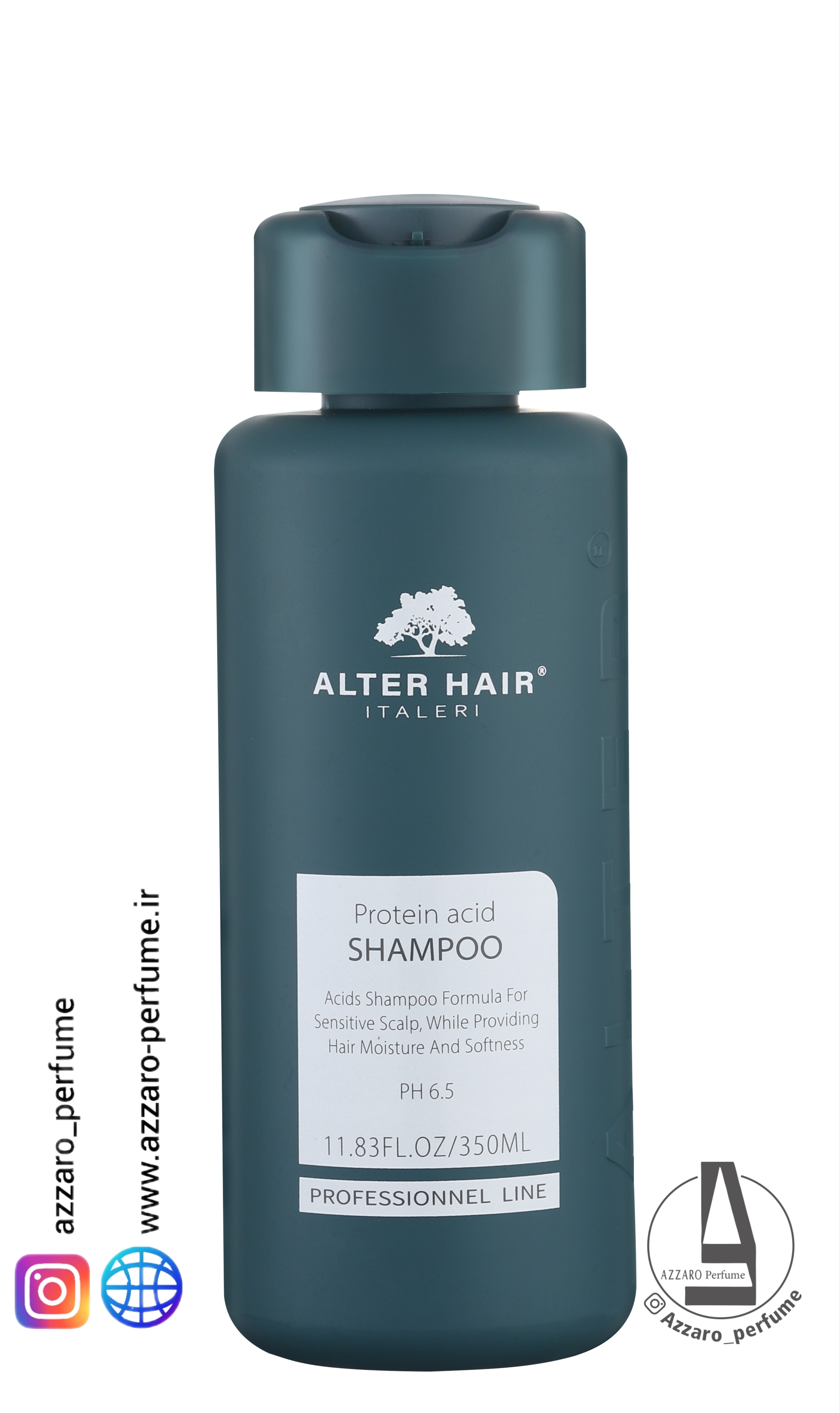شامپو پروتئین آمینو اسید پرفشنال لاین آلتر هیر حجم 350 میل-فروشگاه اینترنتی آرایشی و بهداشتی آزارو در شیراز