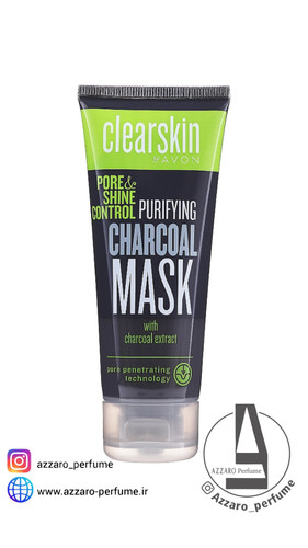 ماسک صورت زغال فعال Avon حجم 75 میل-فروشگاه اینترنتی آرایشی و بهداشتی آزارو در شیراز