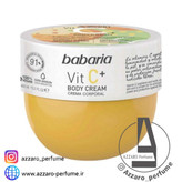 کرم بدن باباریا حاوی ویتامین C حجم 400 میل-فروشگاه اینترنتی آرایشی و بهداشتی آزارو در شیراز