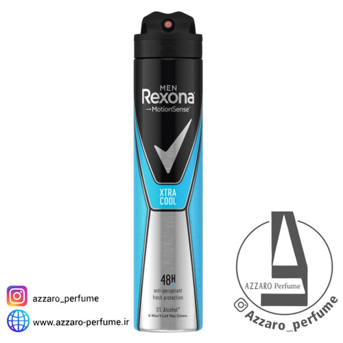 اسپری ضد تعریق آقایان رکسونا Rexona Xtra Cool حجم 200 میل-فروشگاه اینترنتی آرایشی و بهداشتی آزارو در شیراز