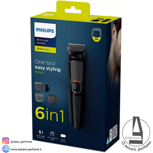 ماشین اصلاح موی سر و صورت فیلیپس مدل MG3710-فروشگاه اینترنتی آرایشی و بهداشتی آزارو در شیراز