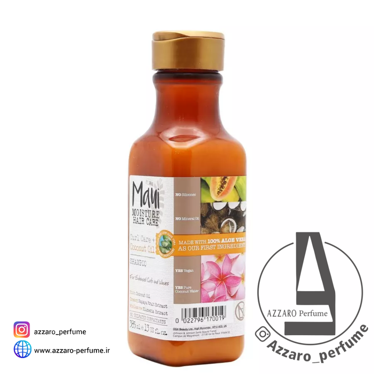 شامپو موی فر مائویی maui حجم 385 میل-فروشگاه اینترنتی آرایشی و بهداشتی آزارو در شیراز