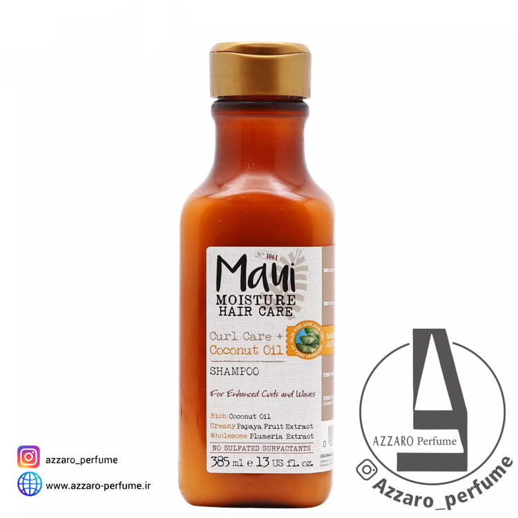 شامپو موی فر مائویی maui حجم 385 میل-فروشگاه اینترنتی آرایشی و بهداشتی آزارو در شیراز