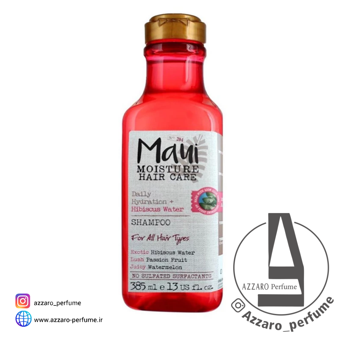 شامپو مو مائویی maui مدل HIBISCUS WATER حجم 385 میل-فروشگاه اینترنتی آرایشی و بهداشتی آزارو در شیراز