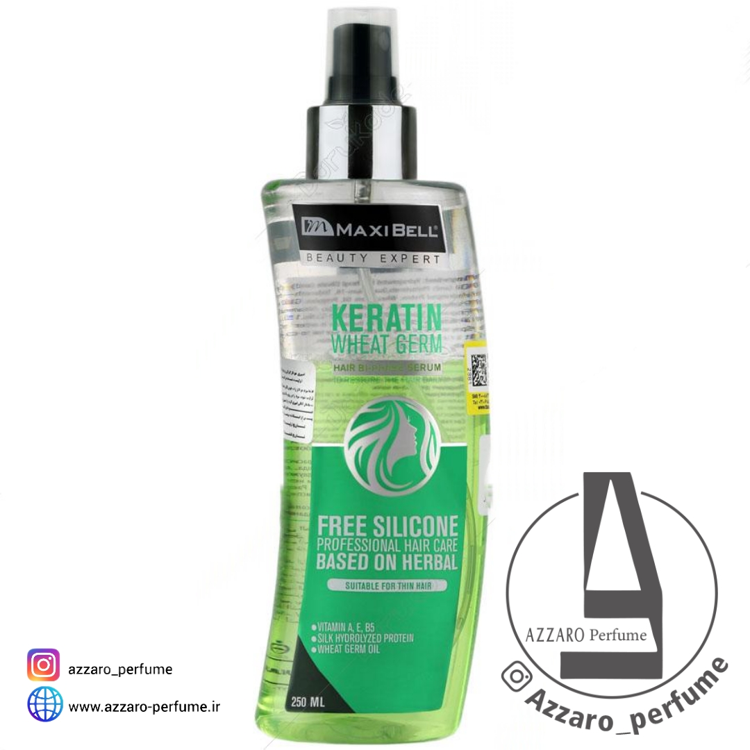 Two-phase spray of creatine and wheat germ maxibel volume 250 ml-فروشگاه اینترنتی آرایشی و بهداشتی آزارو در شیراز