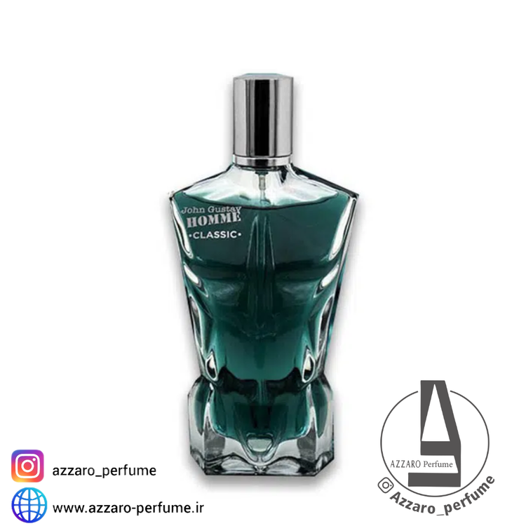 ادکلن فراگرنس ورد مردانه ژان پل گوتیه هوم کلاسیک حجم 100 میل-فروشگاه اینترنتی آرایشی و بهداشتی آزارو در شیراز