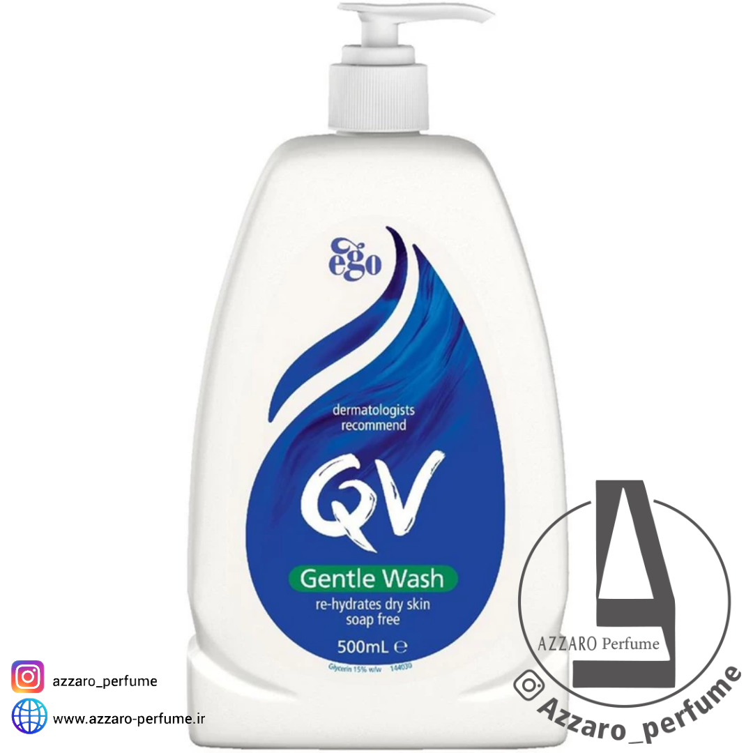 کرم شستشو کیووی Gentle Wash حجم 500 میل-فروشگاه اینترنتی آرایشی و بهداشتی آزارو در شیراز