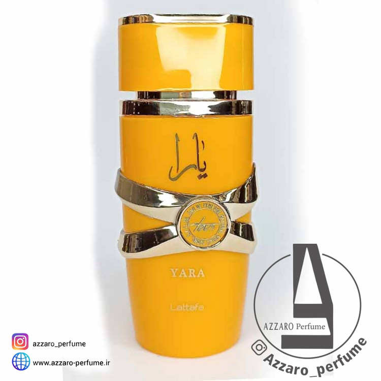 ادکلن زنانه لطافه مدل یارا توس Yara Tous حجم 100 میل-فروشگاه اینترنتی آرایشی و بهداشتی آزارو در شیراز