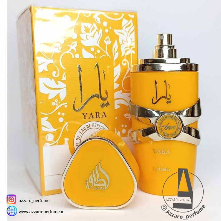 ادکلن زنانه لطافه مدل یارا توس Yara Tous حجم 100 میل-فروشگاه اینترنتی آرایشی و بهداشتی آزارو در شیراز