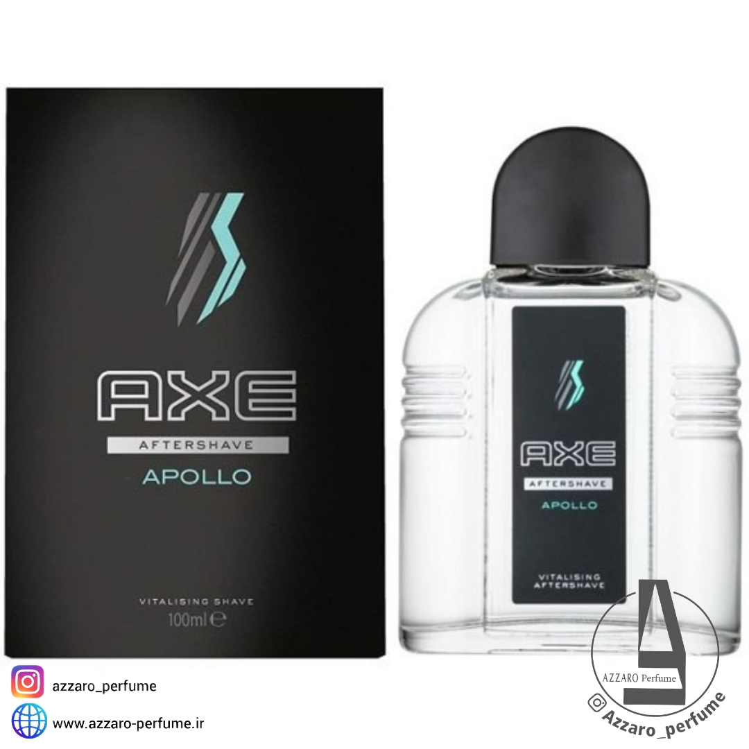 افتر شیو آکس Axe مدل Apollo حجم 100 میل-فروشگاه اینترنتی آرایشی و بهداشتی آزارو در شیراز