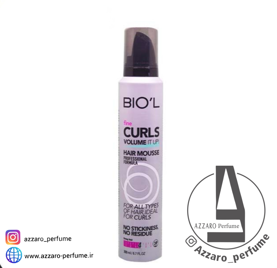 موس حالت دهنده مو بیول BIOˊL حجم 200 میل-فروشگاه اینترنتی آرایشی و بهداشتی آزارو در شیراز