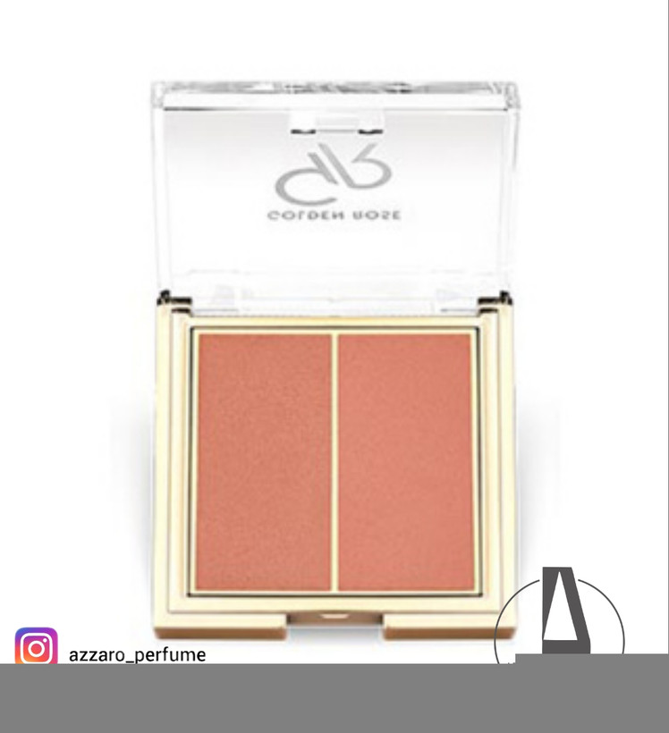پالت رژ گونه دو رنگ گلدن رز شماره 04-فروشگاه اینترنتی آرایشی و بهداشتی آزارو در شیراز