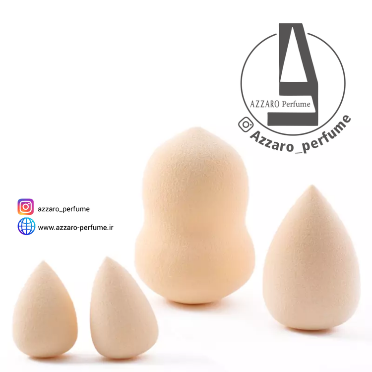 پک اسفنج آرایشی 4 عددی جول Jewel-فروشگاه اینترنتی آرایشی و بهداشتی آزارو در شیراز