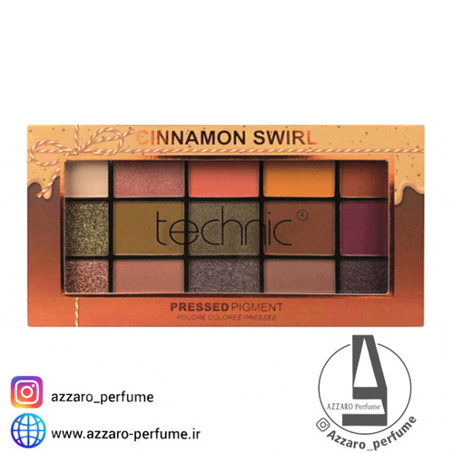 پالت سایه 15 رنگ تکنیک مدل سینمون سویرل -فروشگاه اینترنتی آرایشی و بهداشتی آزارو در شیراز