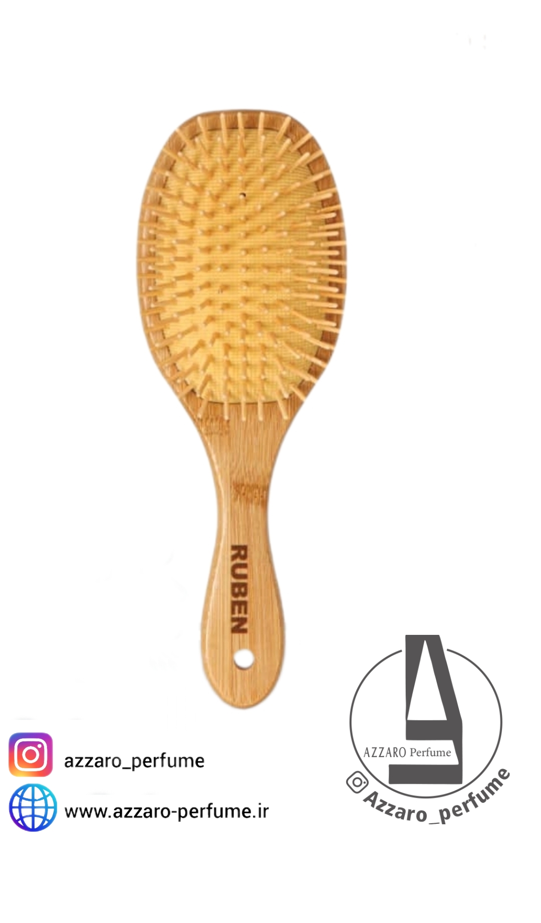 برس تخت تمام بامبو برند روبن RUBEN-فروشگاه اینترنتی آرایشی و بهداشتی آزارو در شیراز