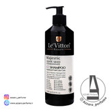 شامپو موهای کراتین شده CC لویتون Le Vitton حجم 470 میل-فروشگاه اینترنتی آرایشی و بهداشتی آزارو در شیراز